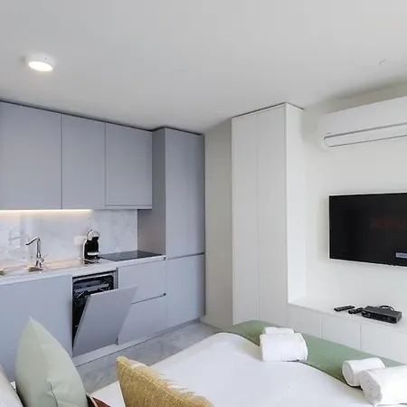 Daire Amazing Stylish W Ac Balcony Elevator Lisboa
